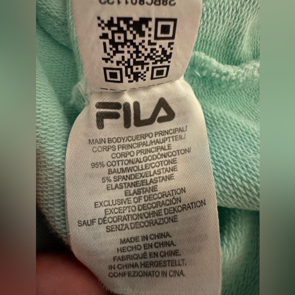 Fila Mint Green Crewneck - Picture 5 of 6